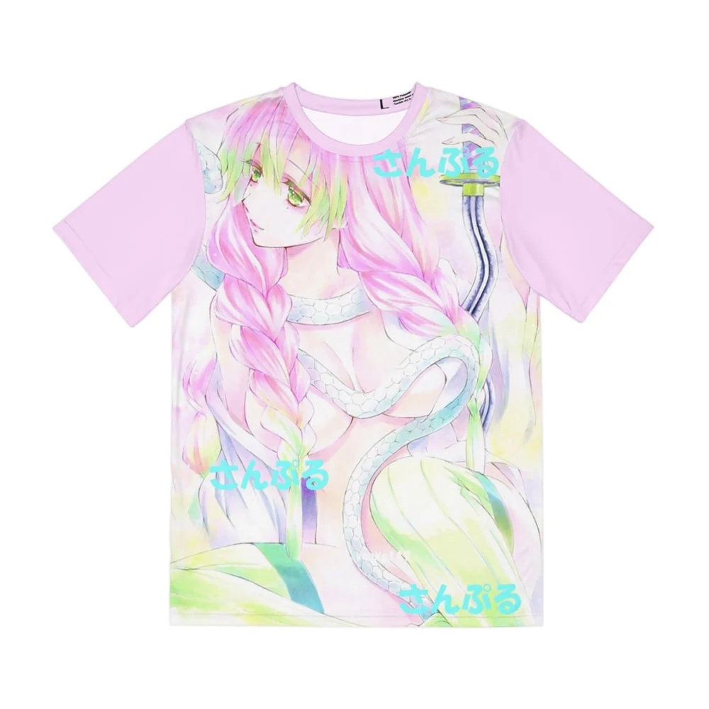 Demon Slayer Love Pillar Hot Pink Sketch T-Shirt