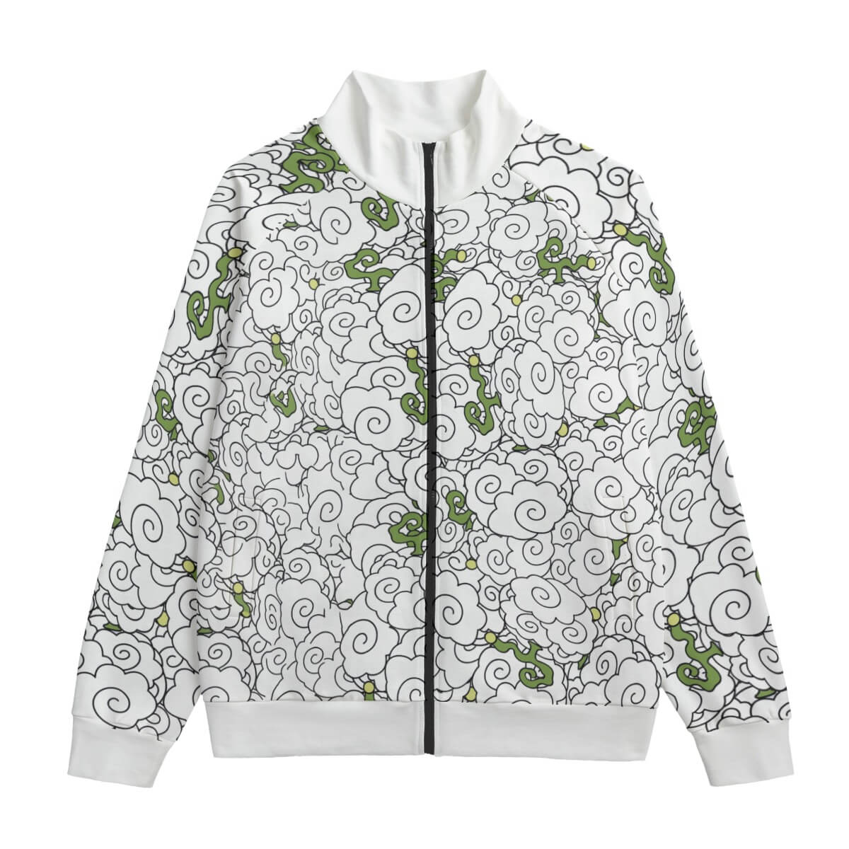 One Piece Moku Moku Smoker Devil Fruit Collar Up Jacket
