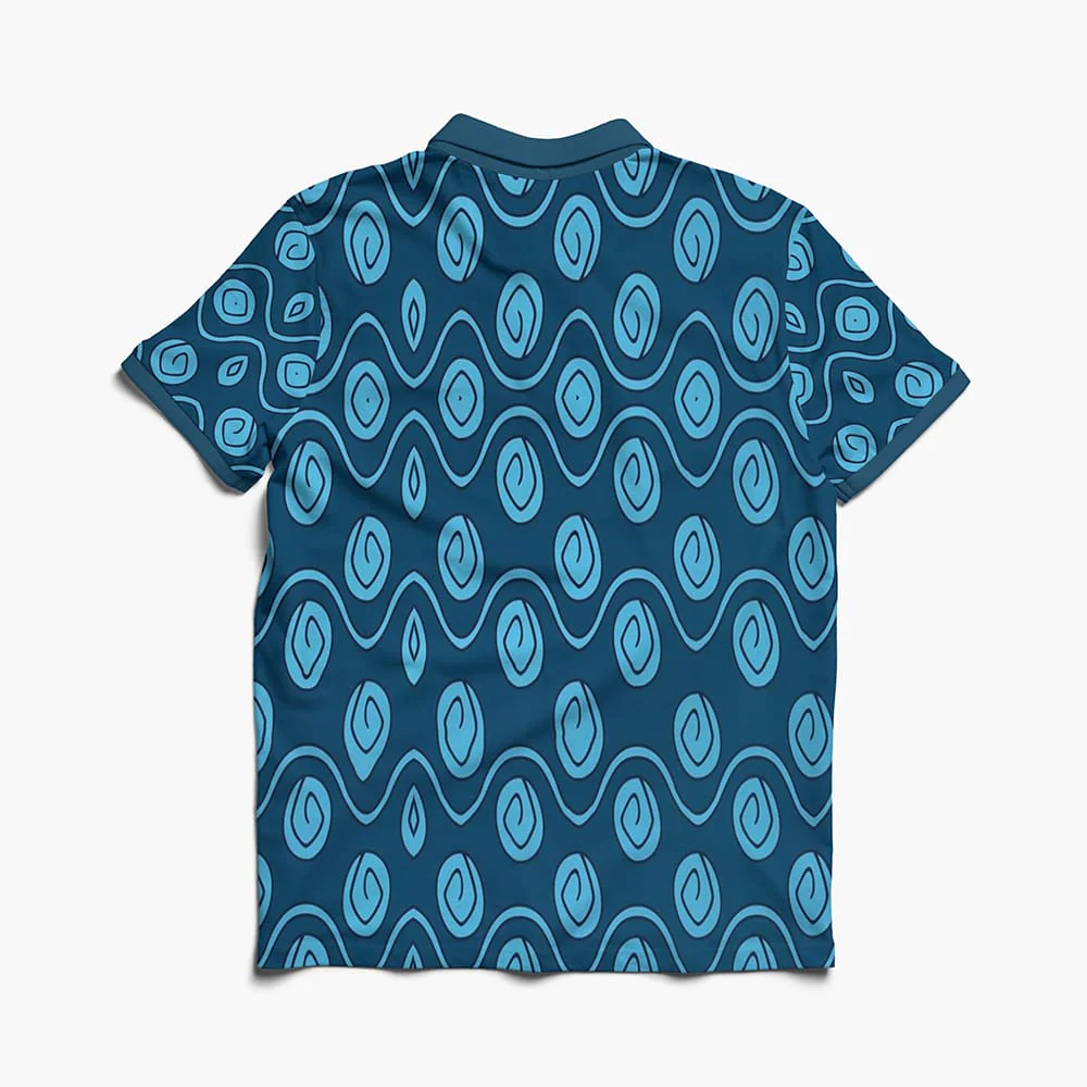 One Piece Zoro Arlong Park Pattern Polo Shirt