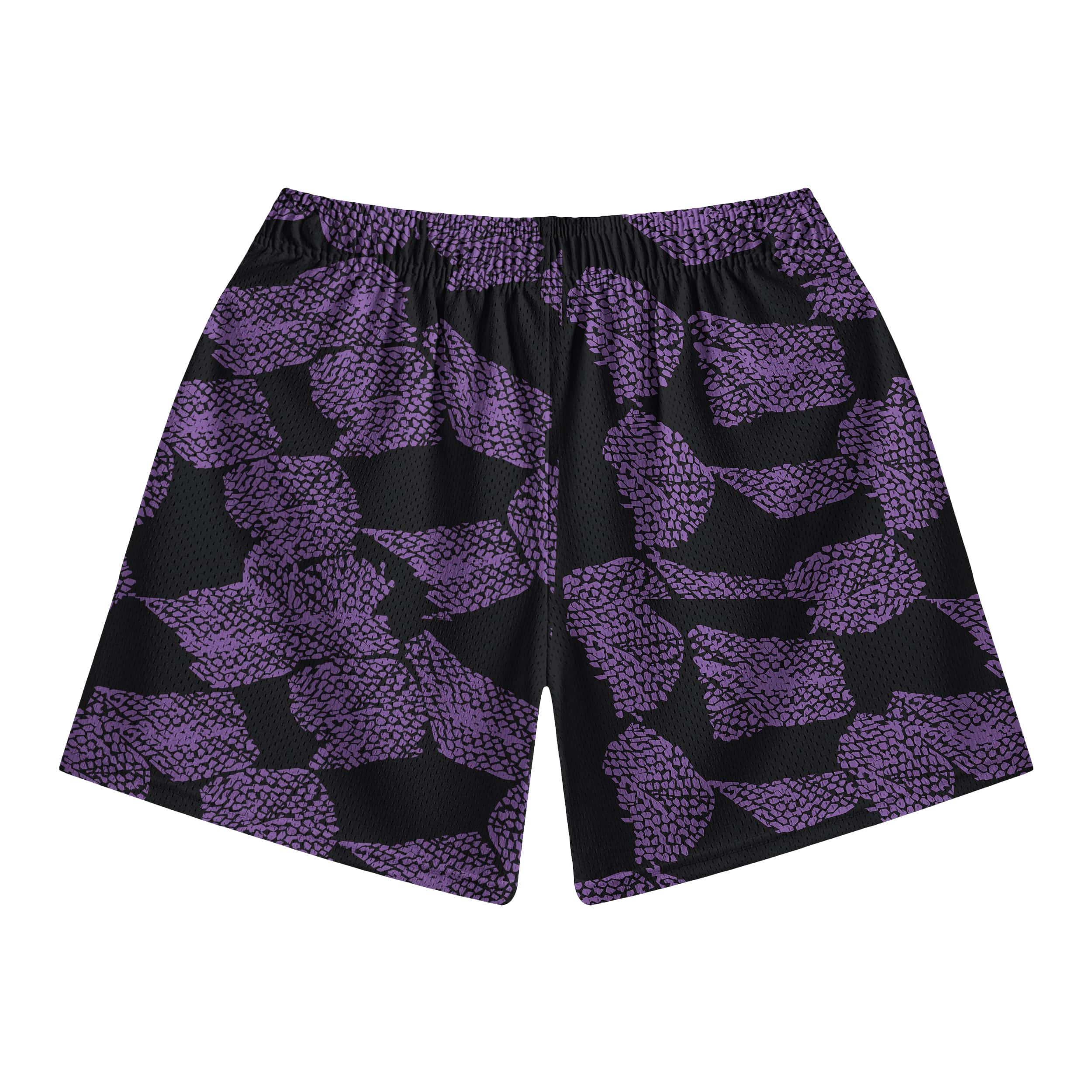 Upper Rank Eyes Overlap Demon Mesh shorts