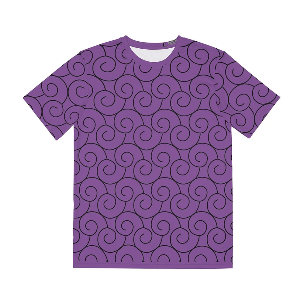 One Piece Akuma no Mi Deil Fruit Pattern T-Shirt