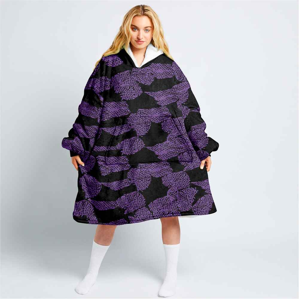 Demon Slayer Upper Rank One Corp Blanket Hoodie