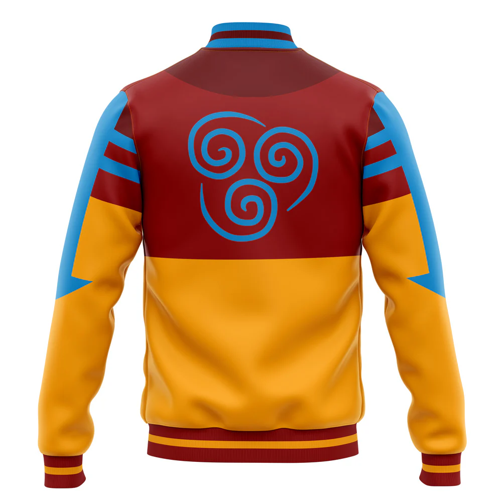 Avatar Aang The Last Air Bender Baseball Jacket