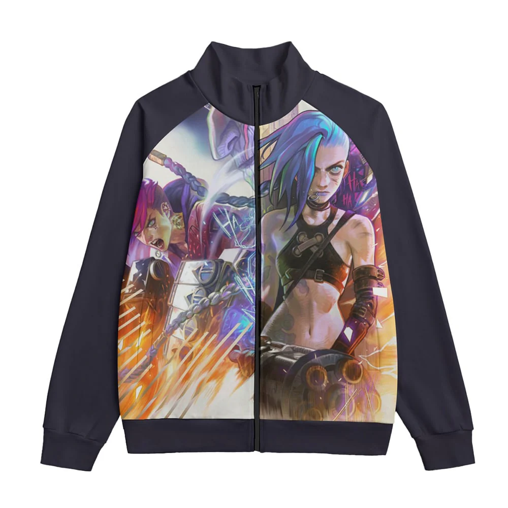 Arcane Jinx VI Arcane Brushed LOL Jacket