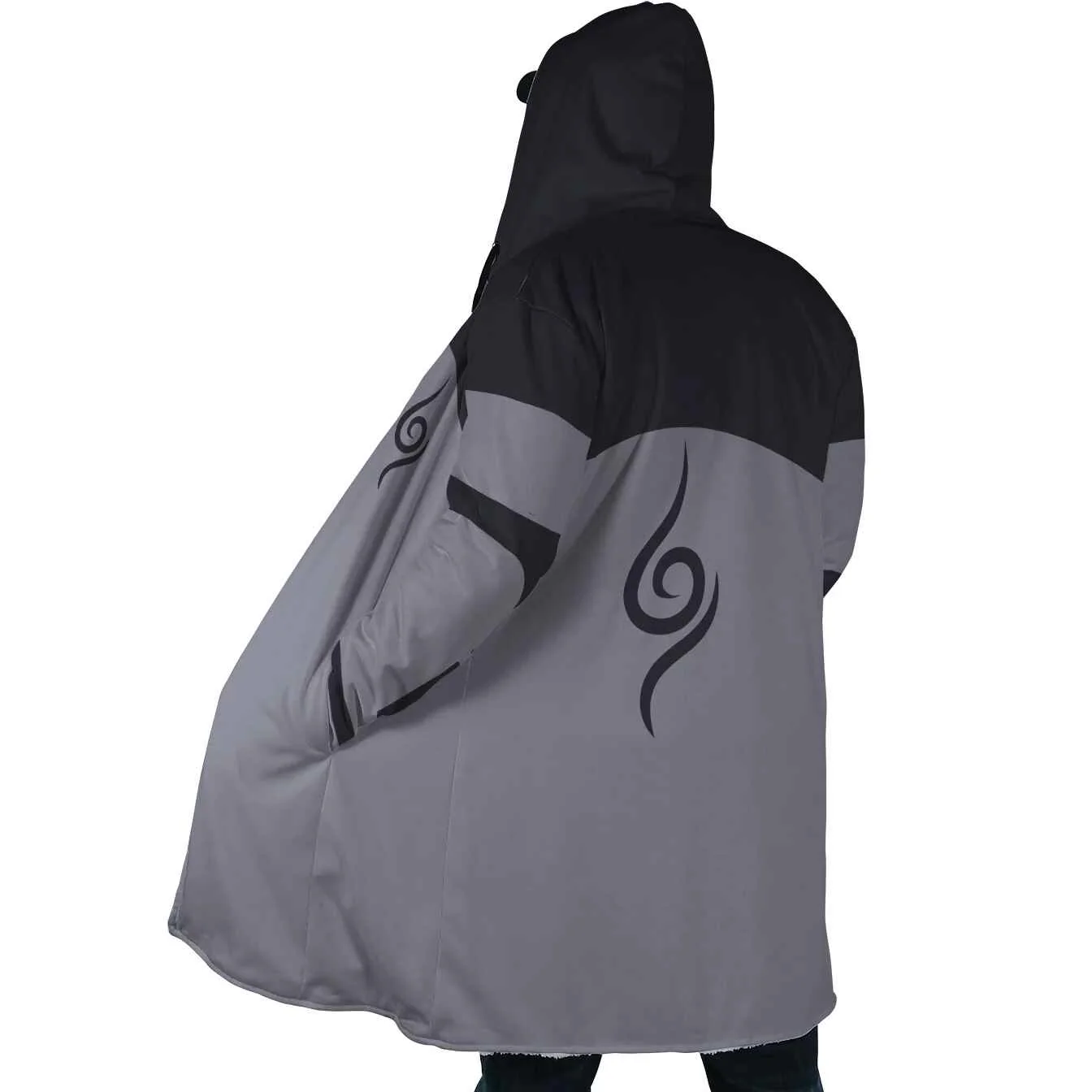 Naruto Anbu Shinobi Hooded Cloak Coat