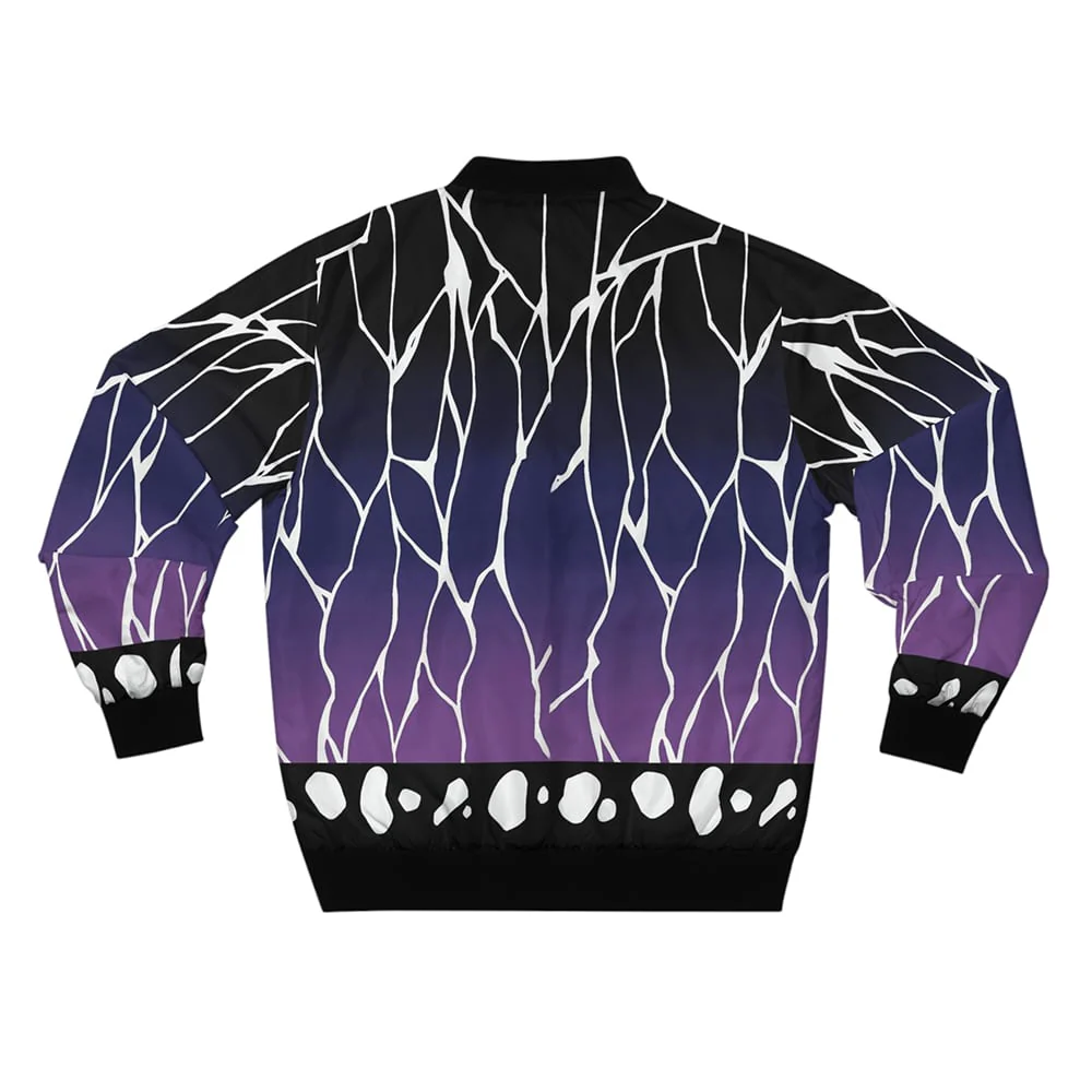 Demon Slayer Insect Pillar Dark Corp Bomber Jacket
