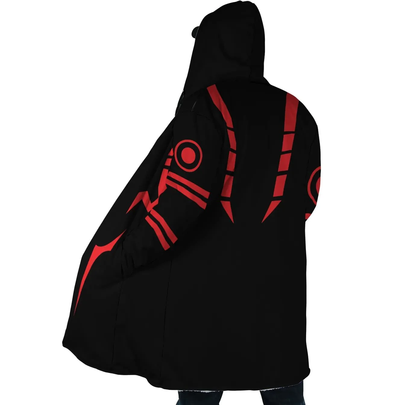 Jujutsu Kaisen King of Curses Hooded Cloak Fleece Coat