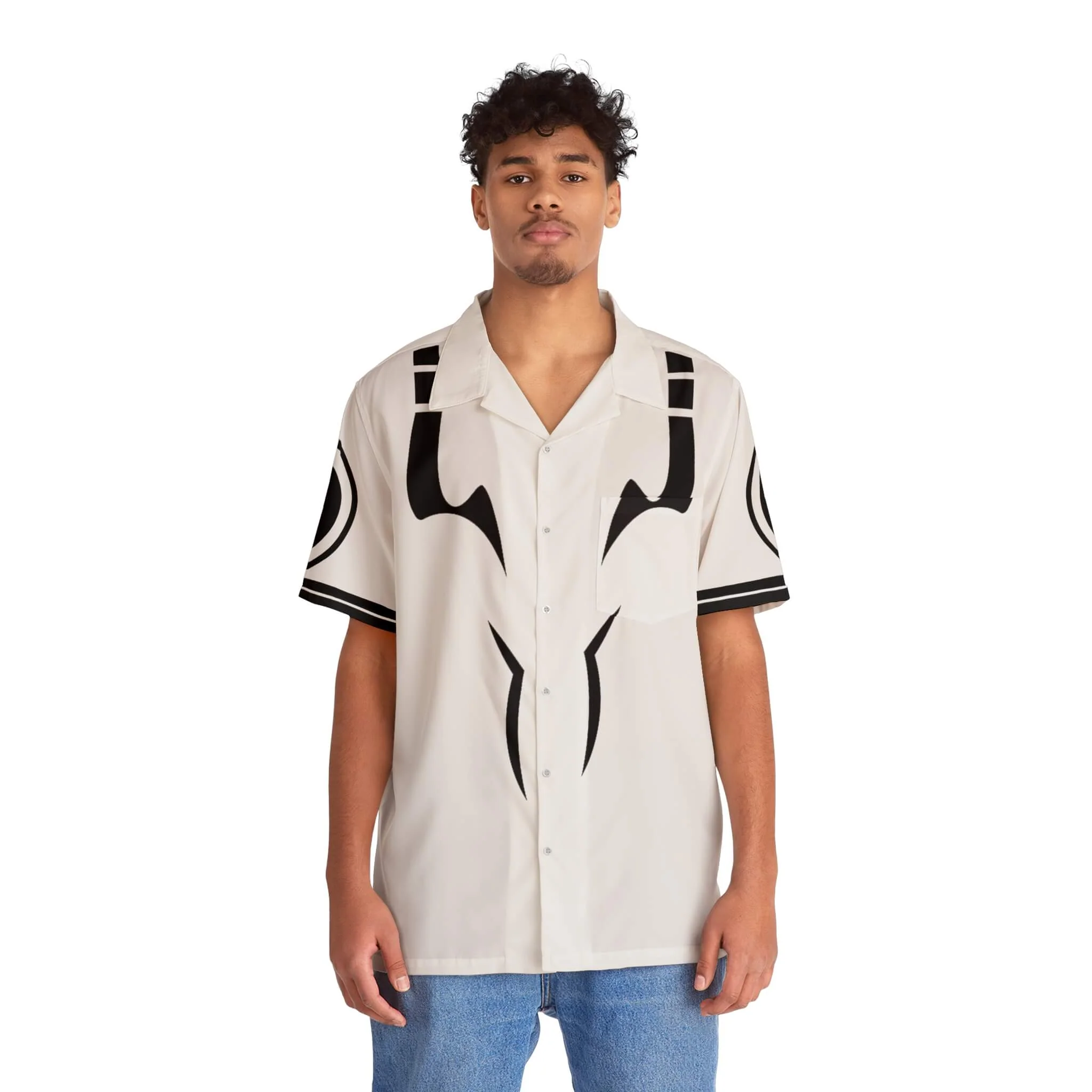 Jujutsu Kaisen Classic Hawaiian Short Sleeved Shirt
