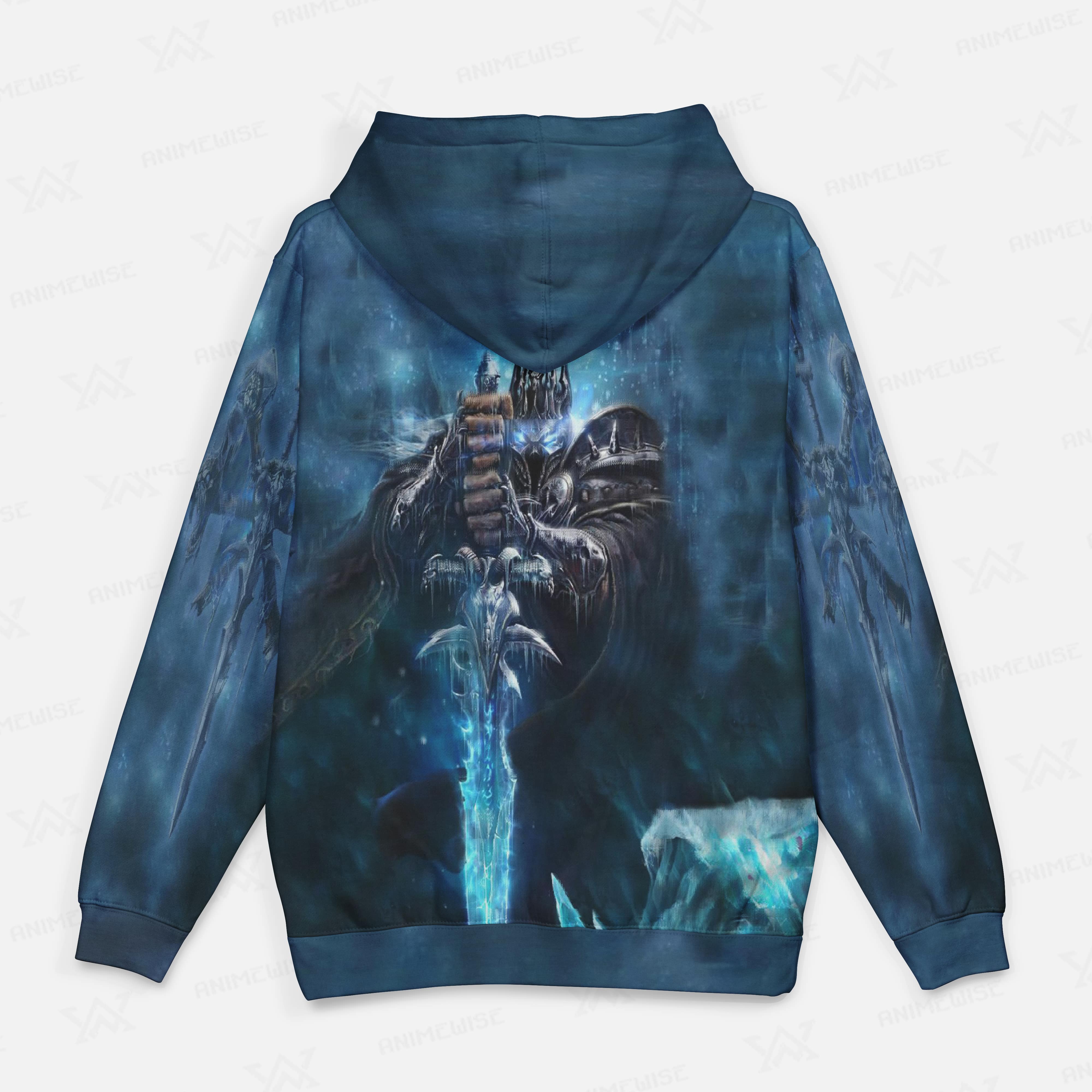 World of Warcraft Lich King Printed Hoodie