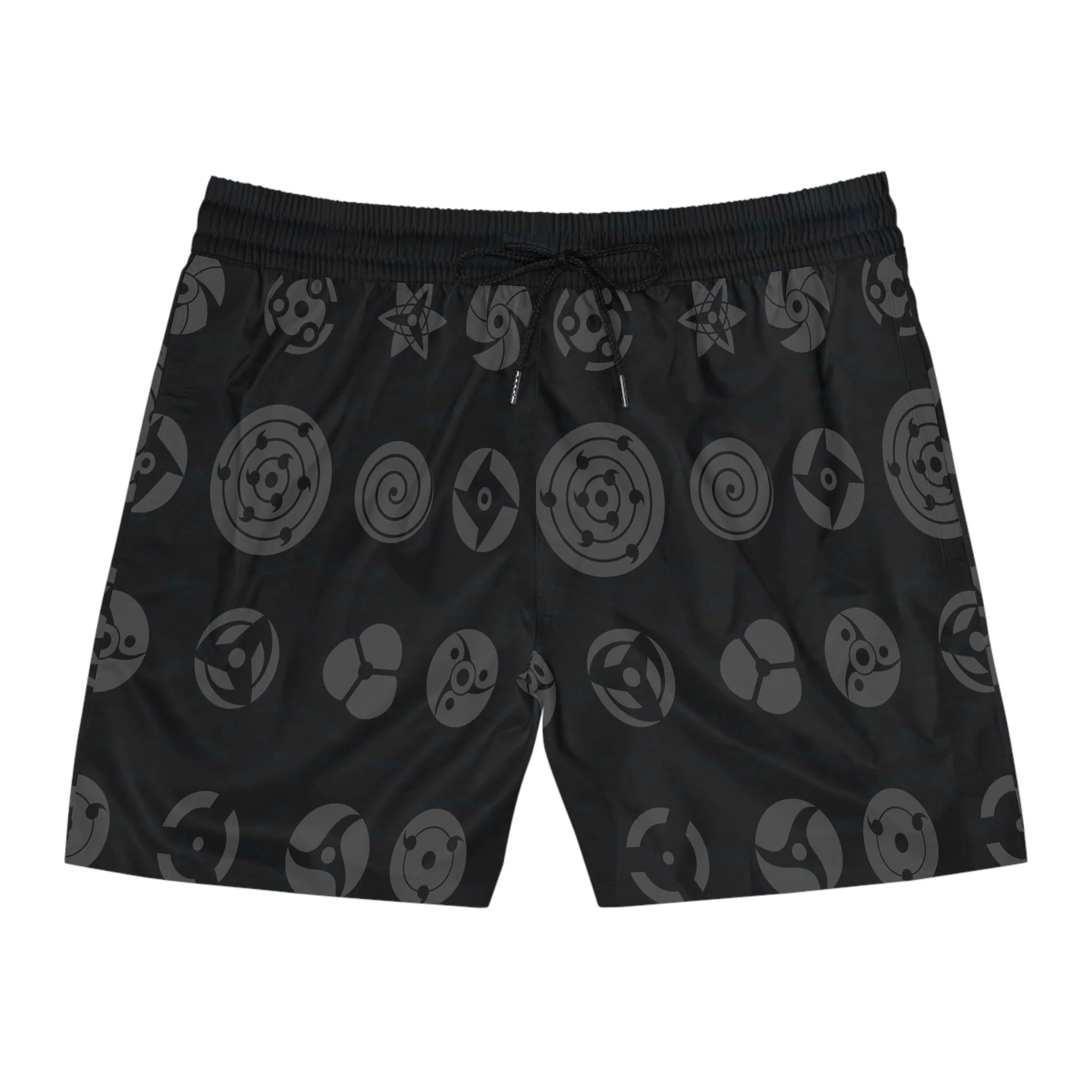 Naruto Anime Shinobi Eyes All Over Brushed Shorts