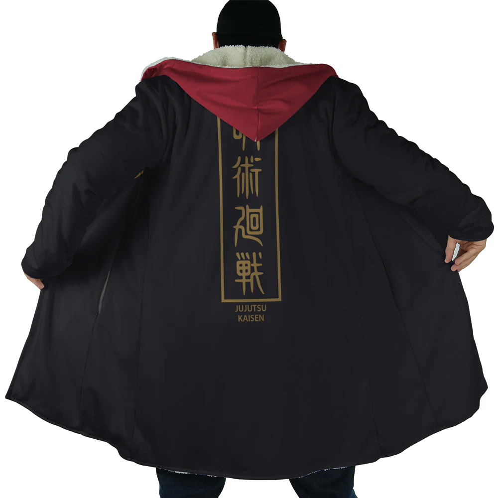 Jujutsu Kaisen Curse School Hooded Cloak Coat