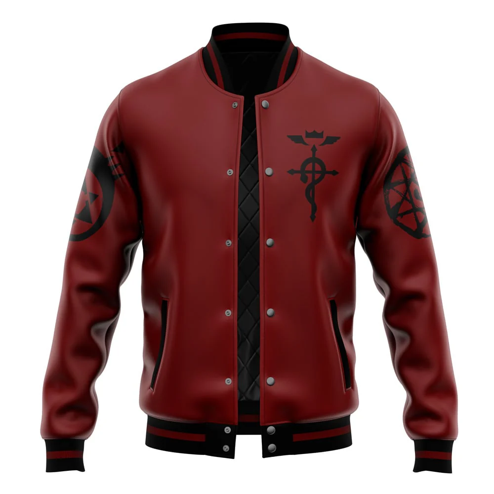 Fullmetal Alchemist Baseball Jacket