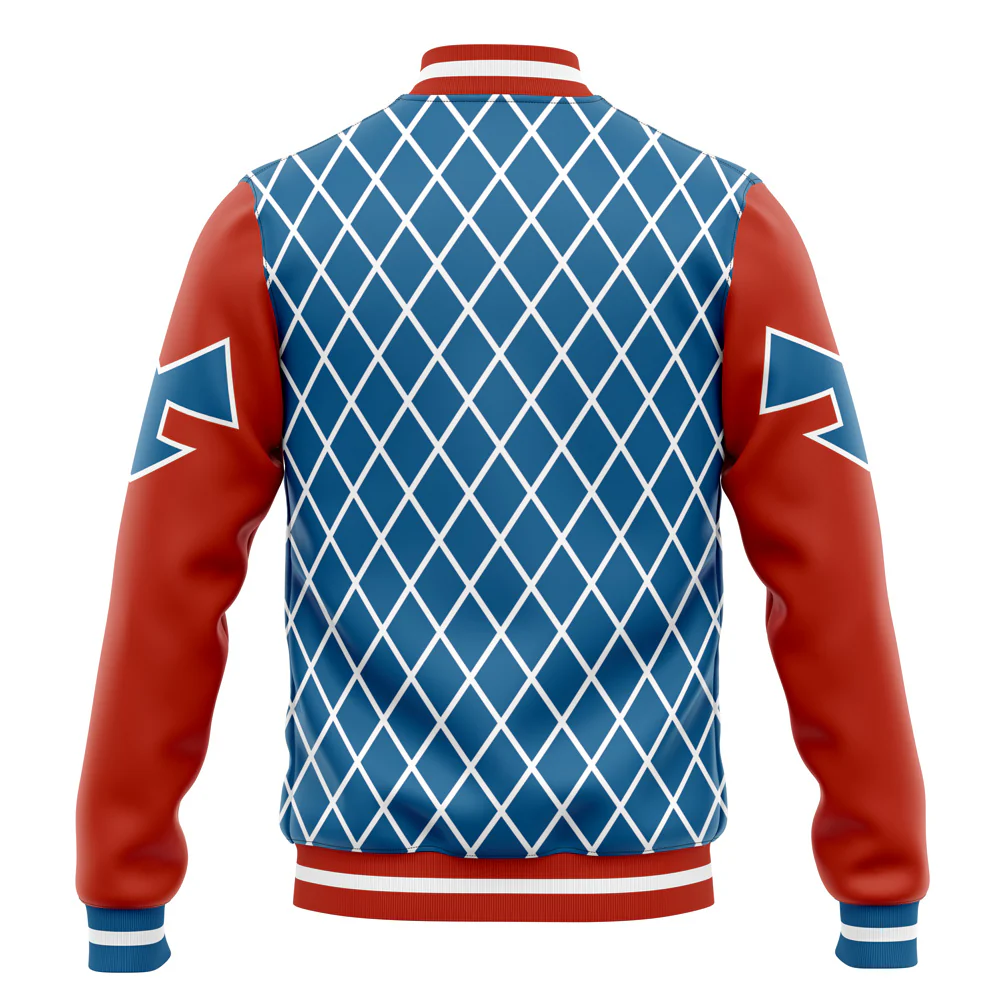 JoJo's Bizarre Mista Gunslinger Color Overlap Baseball Jacket