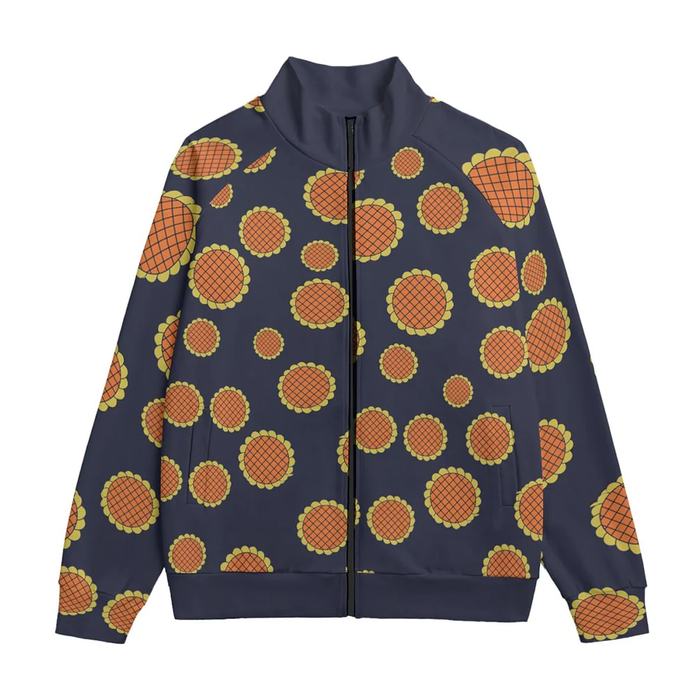 One Piece Luffy Dressrosa Arc Collar Up Jacket