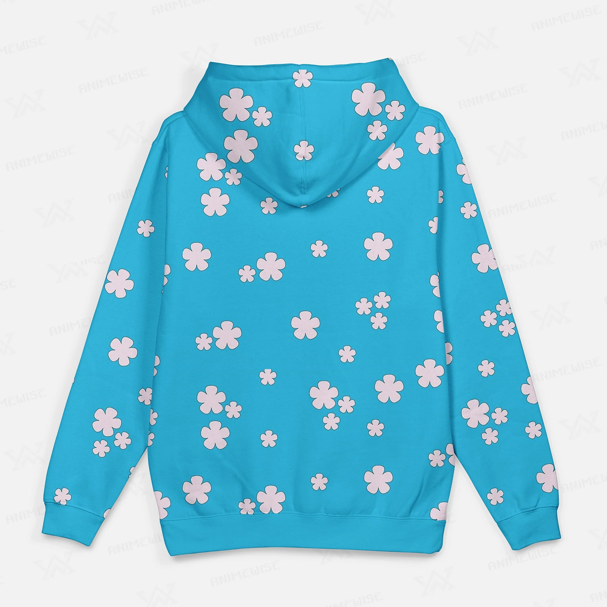 One Piece Nami Wano Kuni Pattern Pullover Hoodie