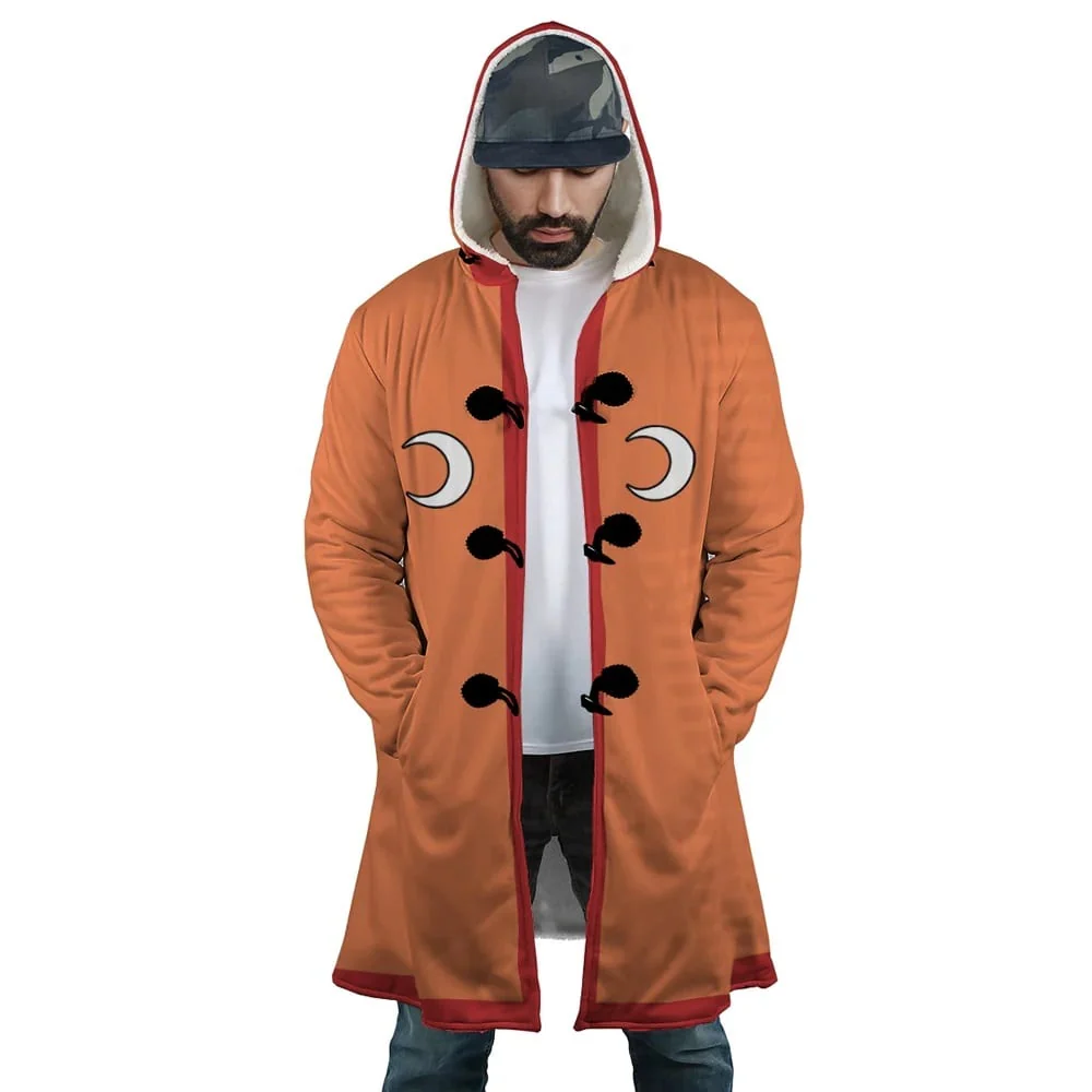 One Piece Oden Daimyo of Kuri Hooded Cloak Coat