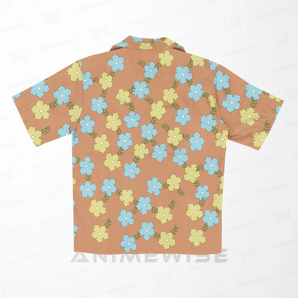One Piece Sanji Egghead Hawaiian Short Sleeved Shirt