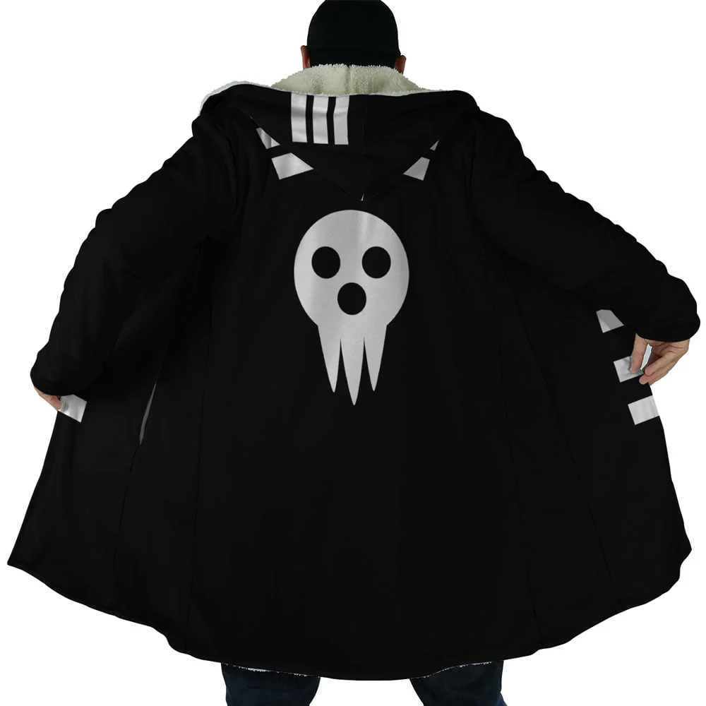 Demon Slayer Hooded Cloak Fleece Coat