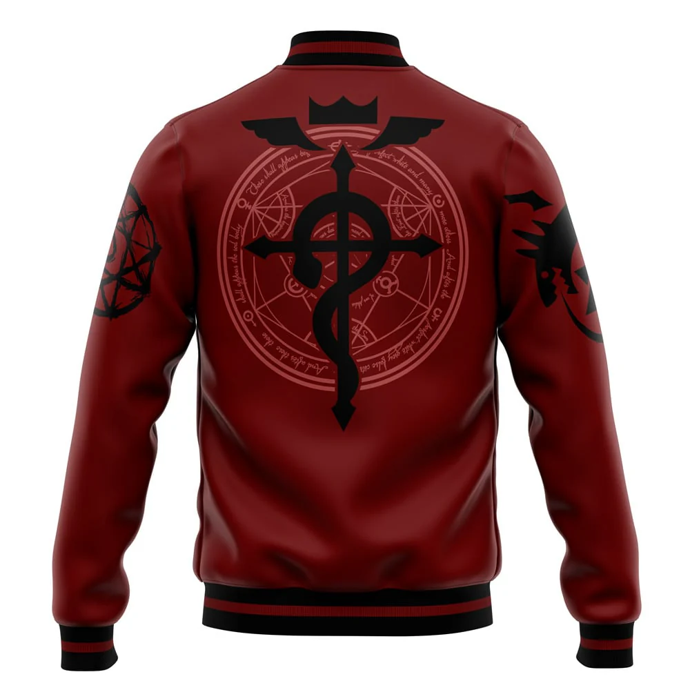 Fullmetal Alchemist Baseball Jacket