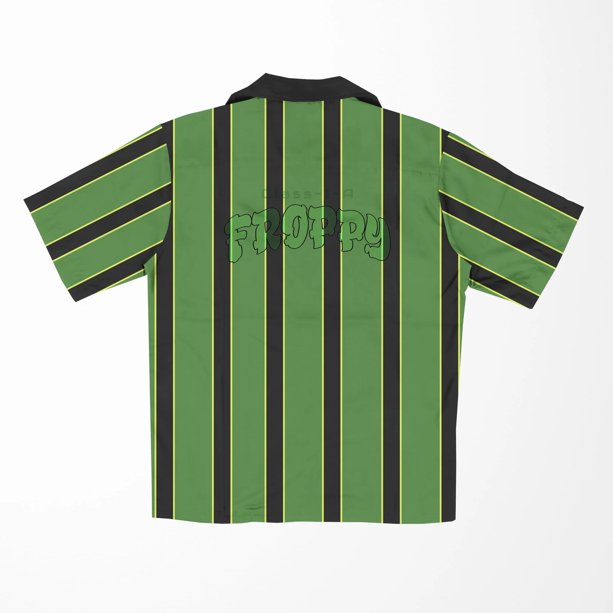 My Hero Academia Froppy Boku Hawaiian Short Sleeved Shirt