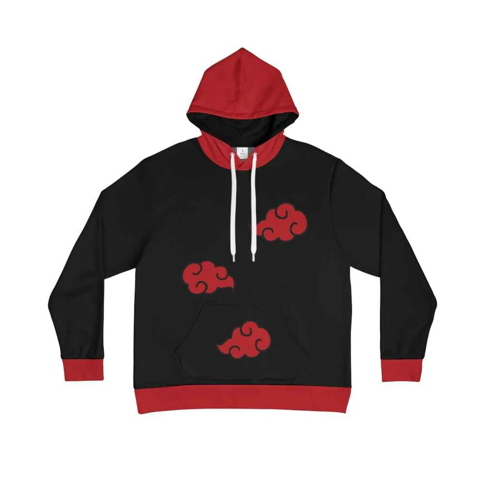 Naruto Ninja Clouds Brushed Pullover Hoodie