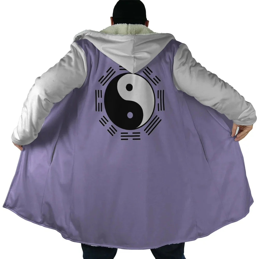 Naruto Byakugan Princess Hooded Cloak Coat