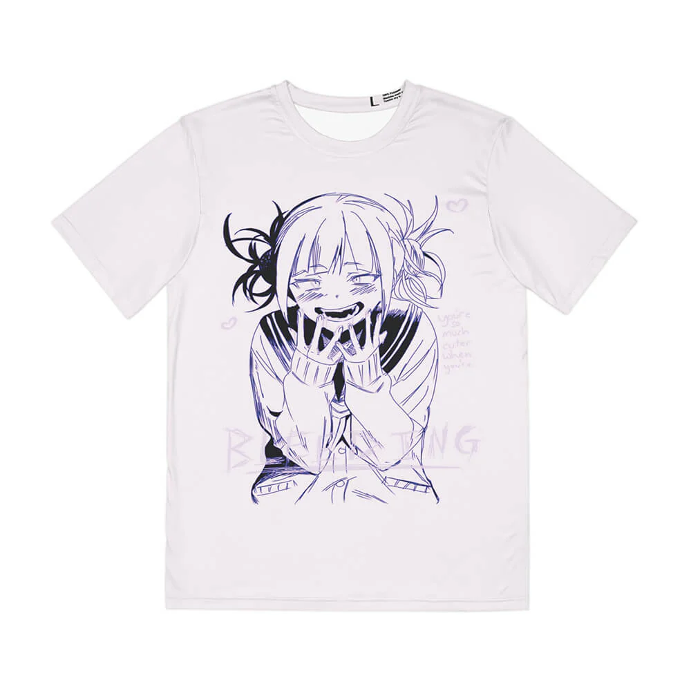 Himiko Bleading Cute Sketch Boku na Hero T-Shirt