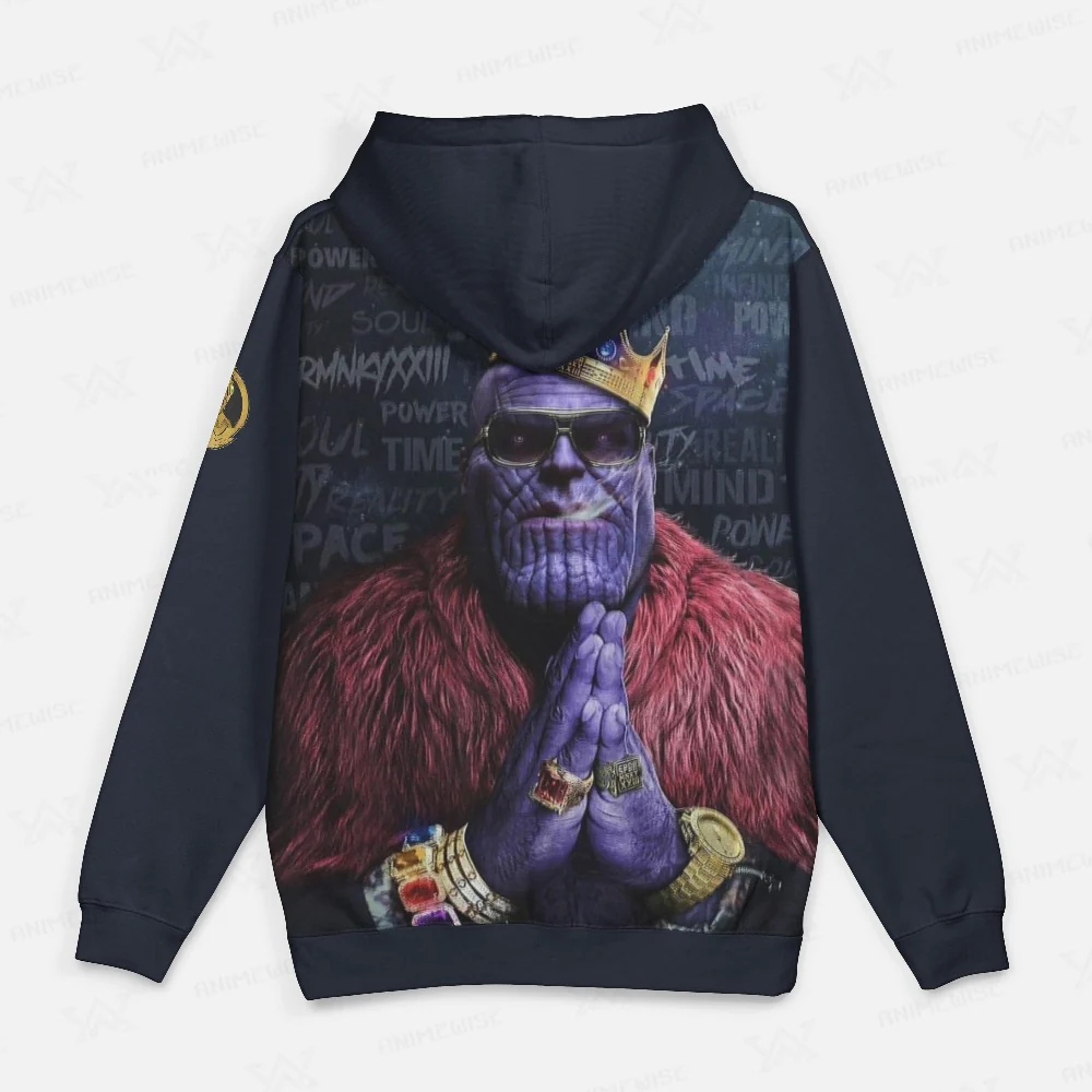 Avengers King Thanos Rap Style Hoodie
