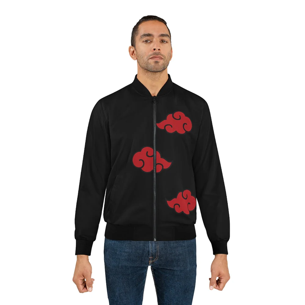 Naruto Shinobi Cosplay Anime Inspired Bomber Jacket