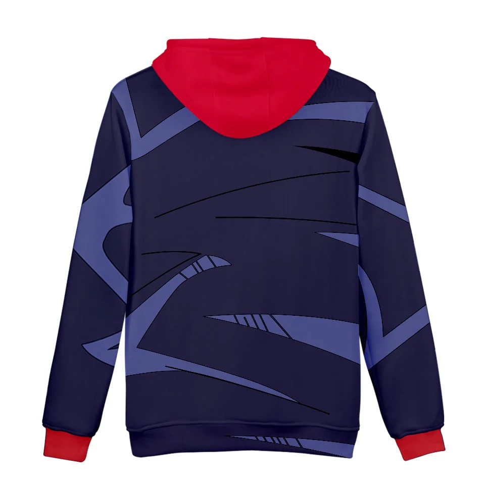 Jujutsu Kaisen Curse School Uniform Pattern Pullover Hoodie