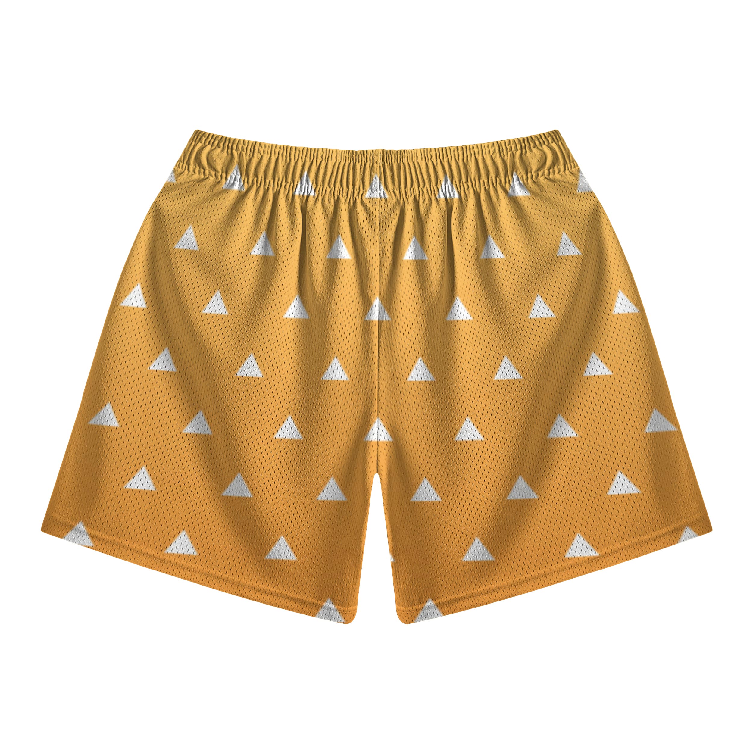 Demon Slayer Thunder Breath Demon Slaying Corps Pattern Mesh Shorts