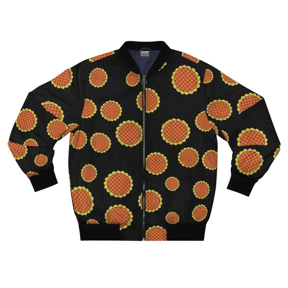 One Piece Luffy Dressrosa Arc Bomber Jacket