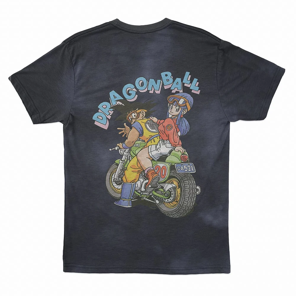 Dragon Ball Goku Chichi Bike Ride T-shirt