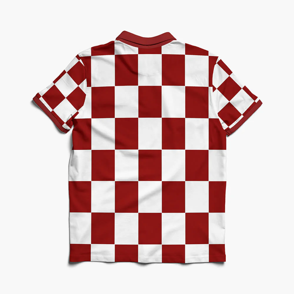 Demon Slayer Erabareshi Oni Haori Pattern Polo Shirt