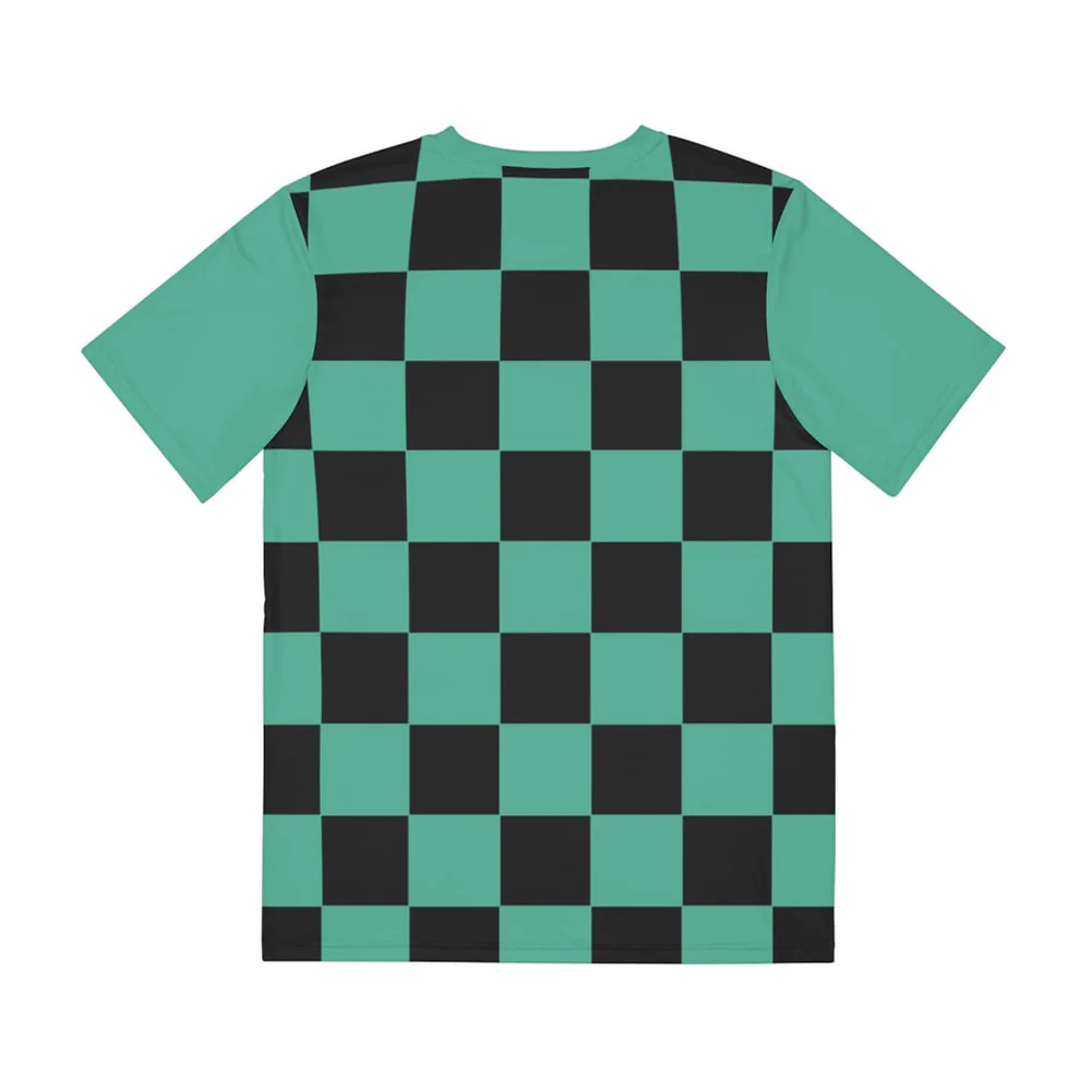 Demon Slayer kimetsu Classic Green Check Corp T-Shirt