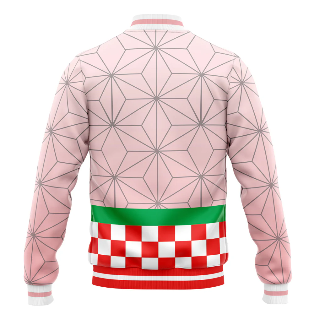 Demon Slayer Nez Chan Corp Baseball Jacket