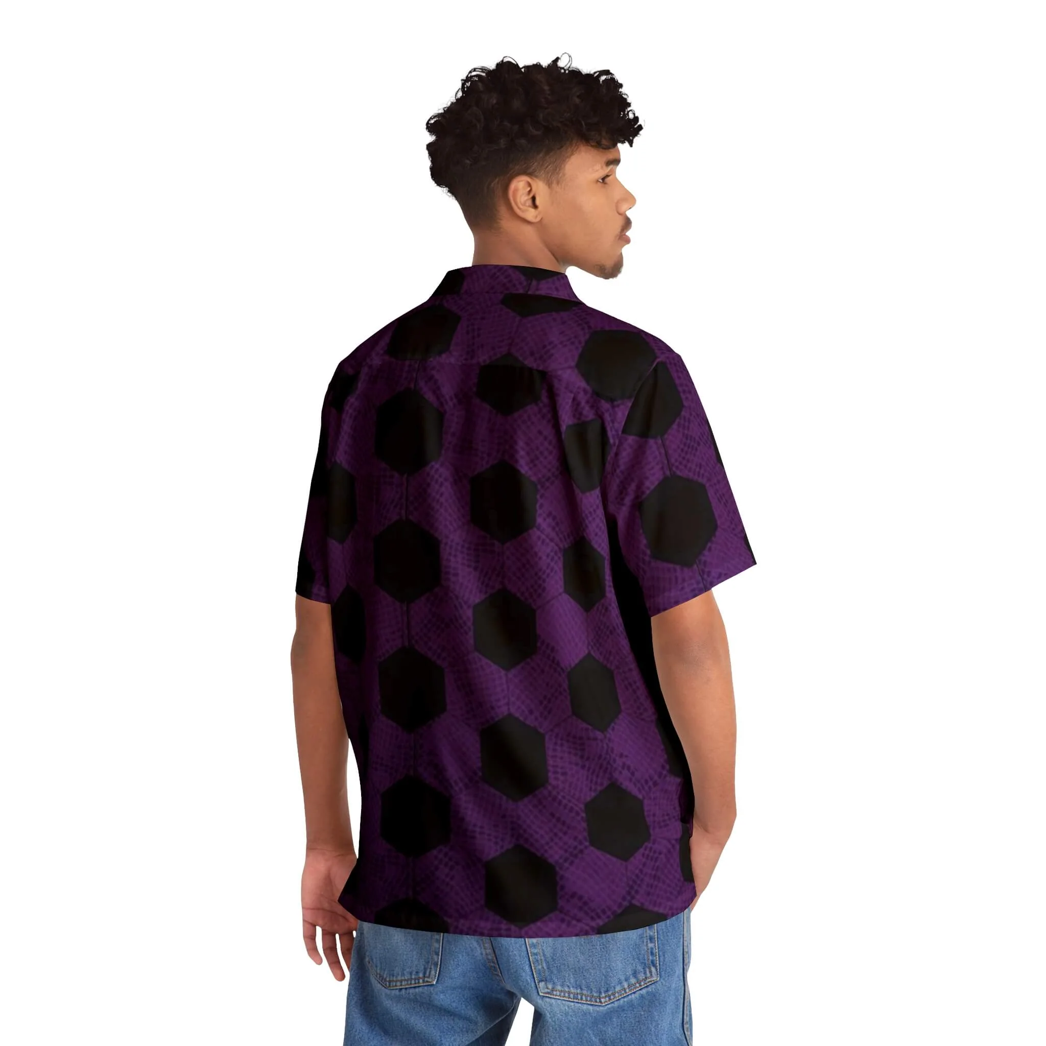 Demon Slayer Upper Rank One Pattern Hawaiian Short Sleeved Shirt