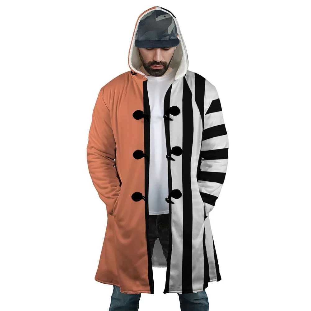 One Piece Kinemon Punk Hazard Hooded Cloak Coat