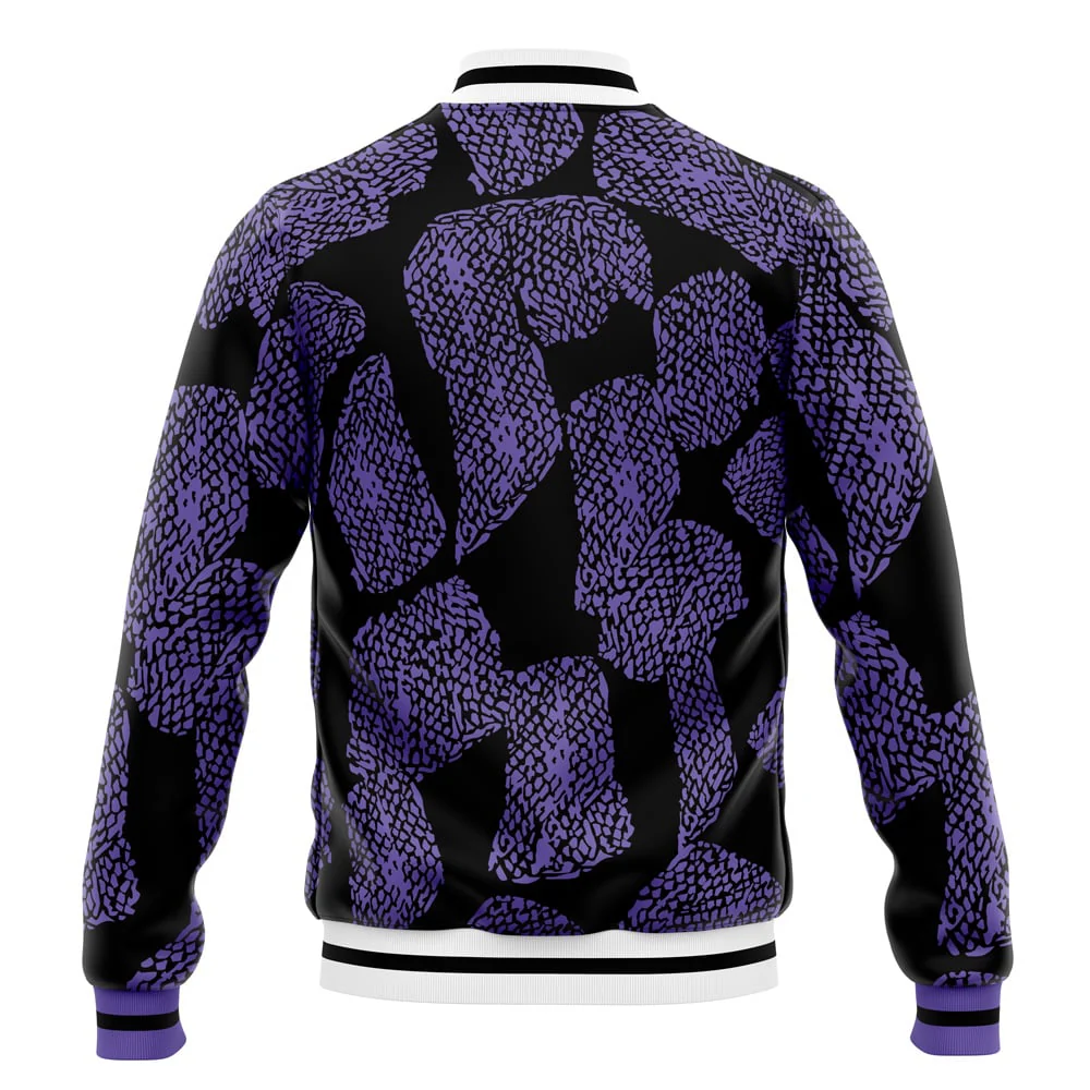 Demon Slayer Twelve Kizuki Upper Rank Corp Baseball Jacket