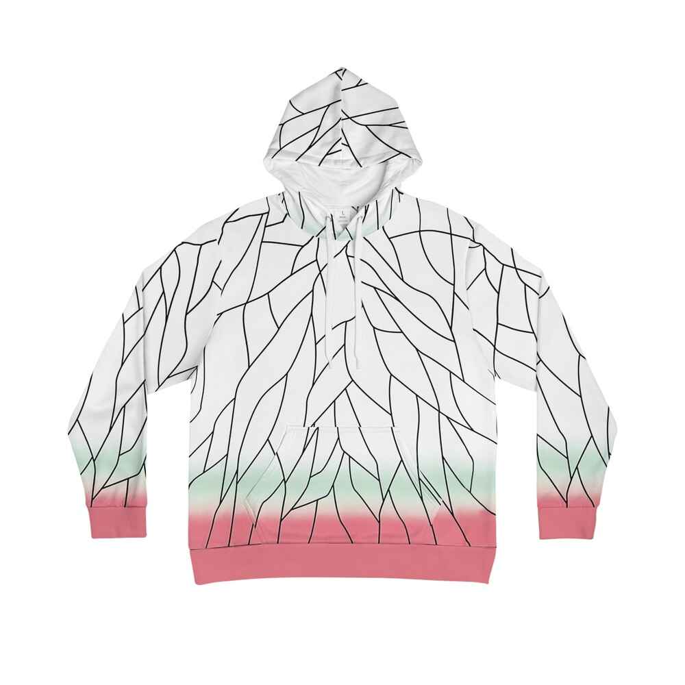 Demon Slayer Insect Pillar Butterfly Pattern Pullover Hoodie