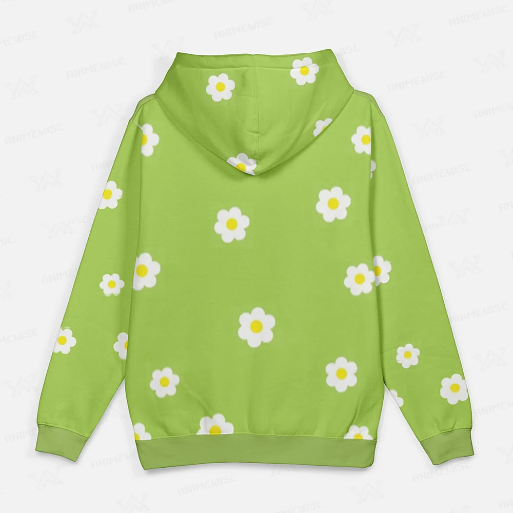 One Piece Koby's Floral Print Pullover Hoodie