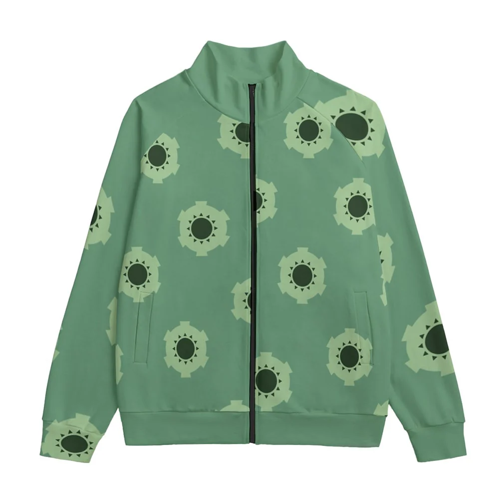 One Piece Zoro Wano Pattern Collar Jacket
