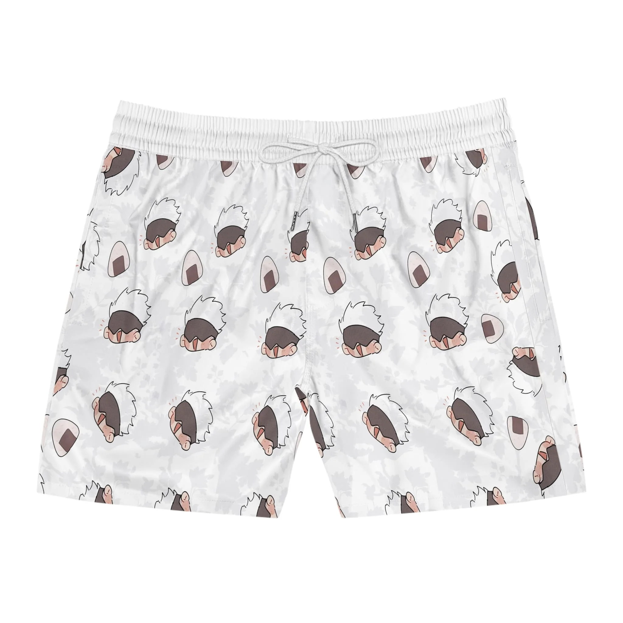 Jujutsu Kaisen Jacket Gojo Chibi Faces Shorts