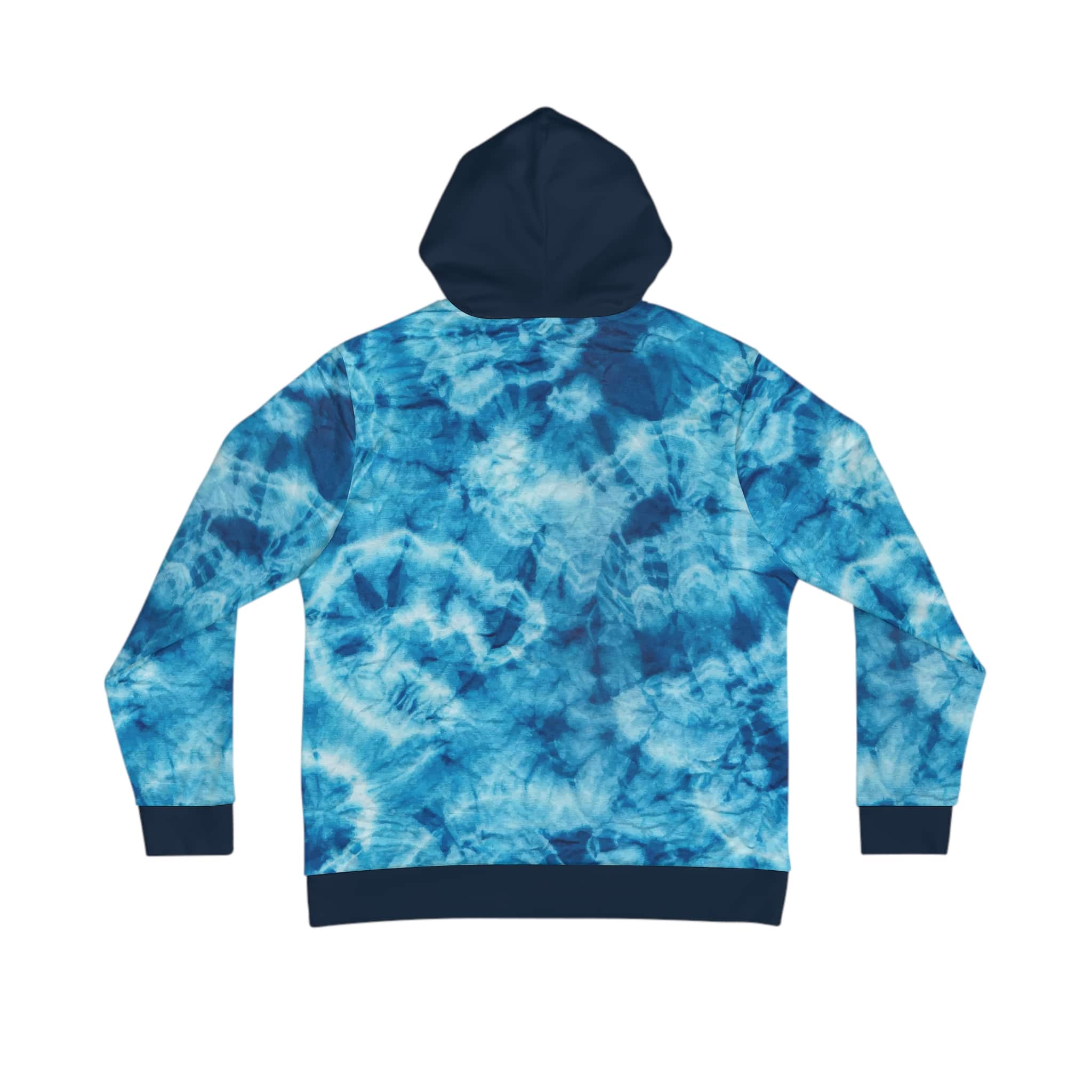 Tie-Dye Blues Pullover Hoodie