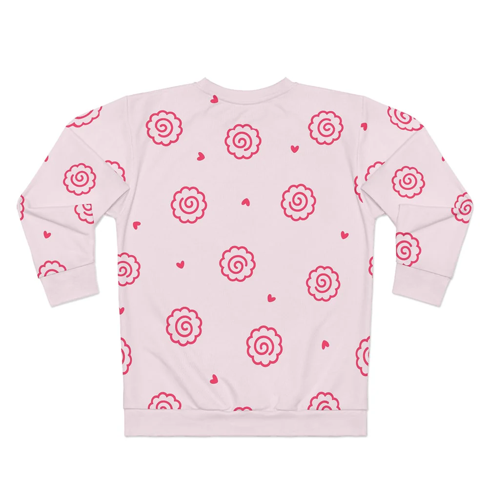 Naruto Ramen Hearts Shinobi Pink Long Sleeve T-Shirt