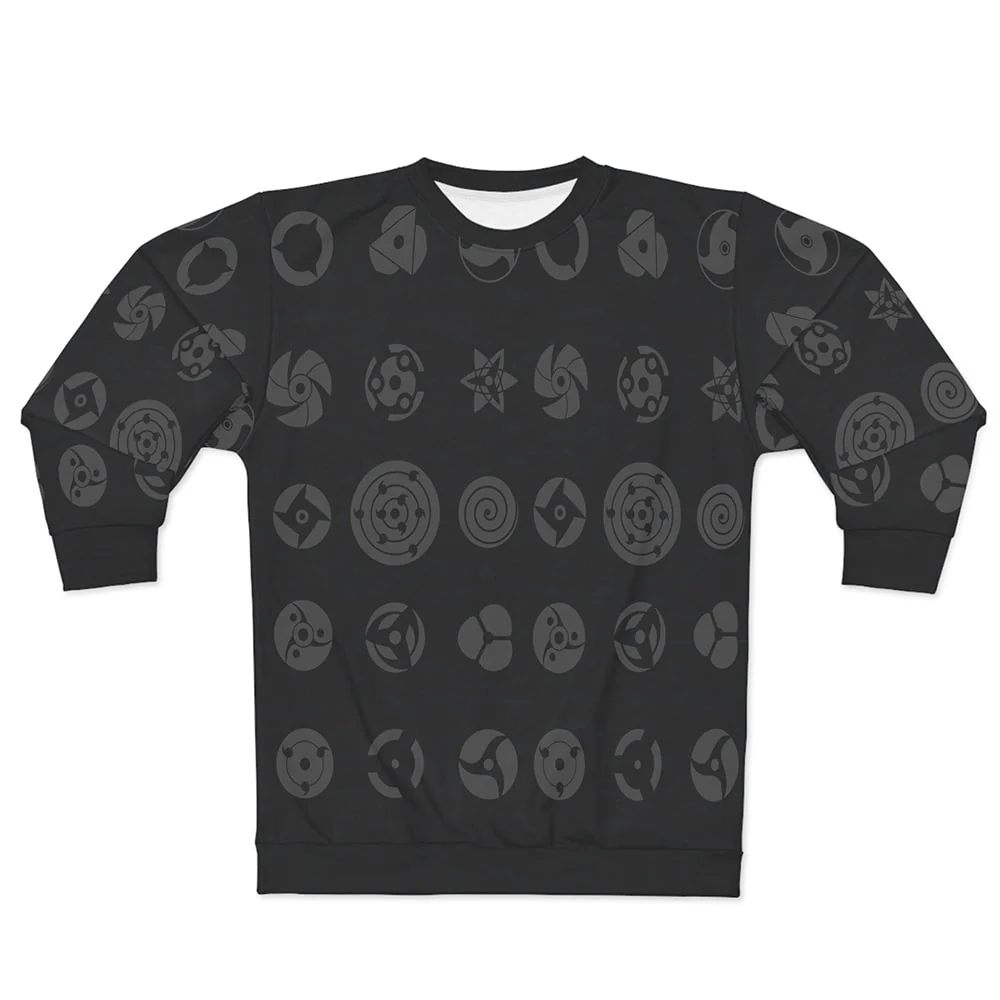 Naruto Shinobi Eyes All Over Print Long Sleeve T-Shirt