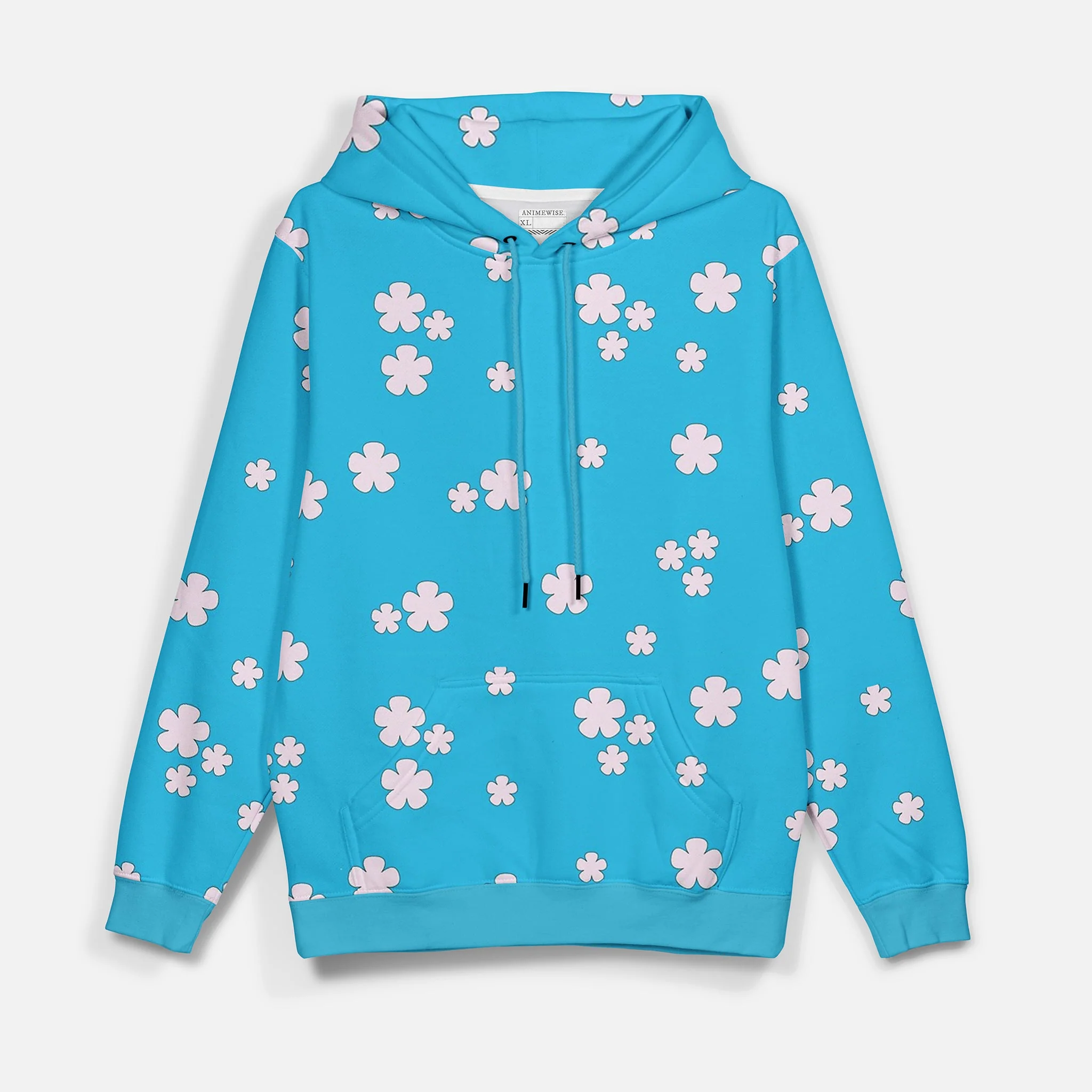 One Piece Nami Wano Kuni Pattern Pullover Hoodie