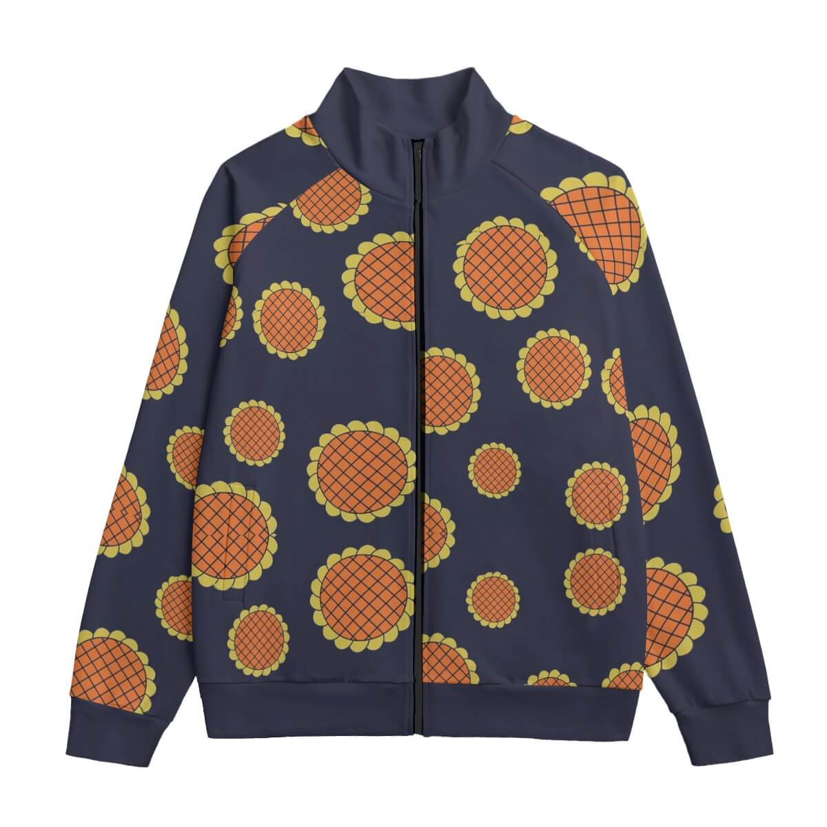 One Piece Luffy Dressrosa Sunshine Island Collar Up Jacket