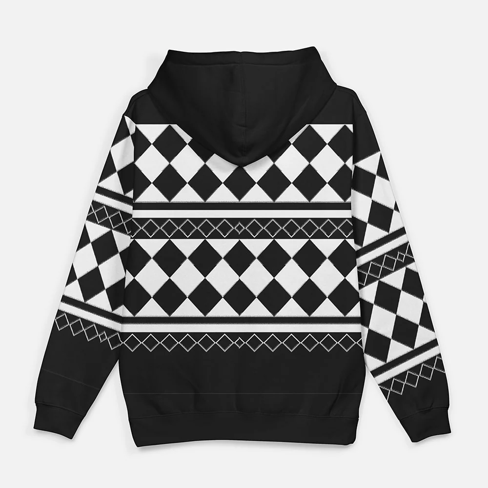 Tokyo Revengers Manji Pattern Pullover Hoodie