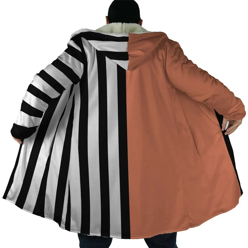 One Piece Kinemon Punk Hazard Hooded Cloak Coat